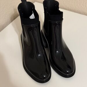 a new day Black Ankle Boots
